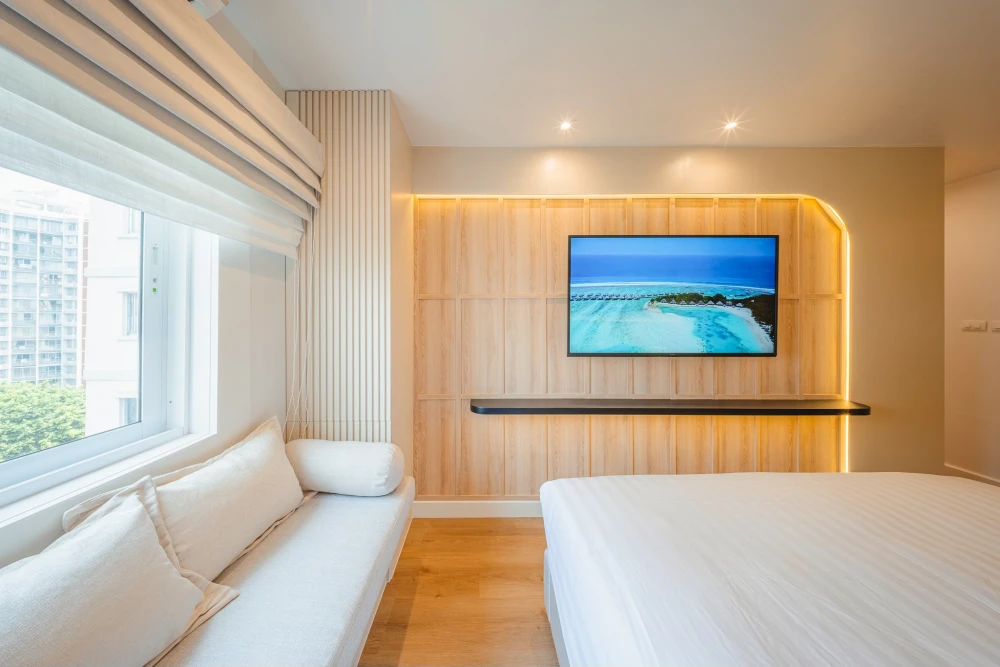 ขาย ให้เช่า Fortune Condo Town 2 ห้องตกแต่งสวยตาแต่ง บิวท์อินทั้งห้อง วิวสระว่ายน้ำ พื้นที่ใช้สอยเยอะ ห้ามพลาด