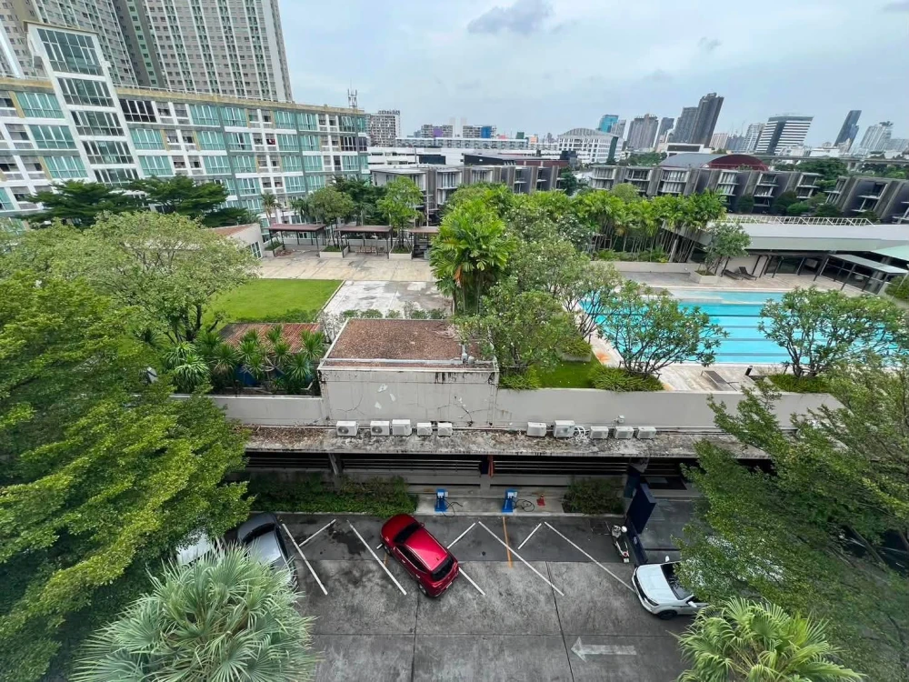 ขาย ให้เช่า Garden Asoke-Rama 9 1 ห้องนอน 1 ห้องน้ำ เฟอร์และส่วนกลางครบ หิ้วกระเป๋าเข้าอยู่ได้เลยจ้า
