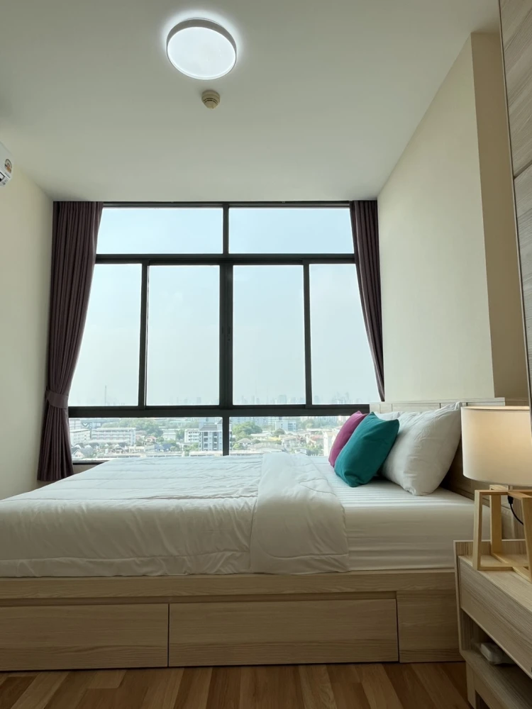 ขาย ให้เช่า Ideo Blucove Sukhumvit ชั้น 11 วิวโล่ง ห้องกว้าง มาพร้อมโซฟาหนังนั่งสบาย ไม่ร้อน จองเลย