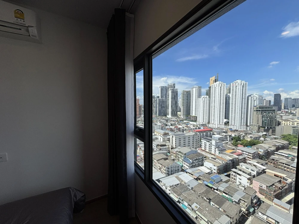 ขาย ให้เช่า Life Rama 4 Asok ห้อง ห้องมุม ชั้น 23 วิวสวนเบญ แต่งบิ้วอิน เฟอร์นิเจอร์ เครื่องใช้ไฟฟ้าครบ จองเลย