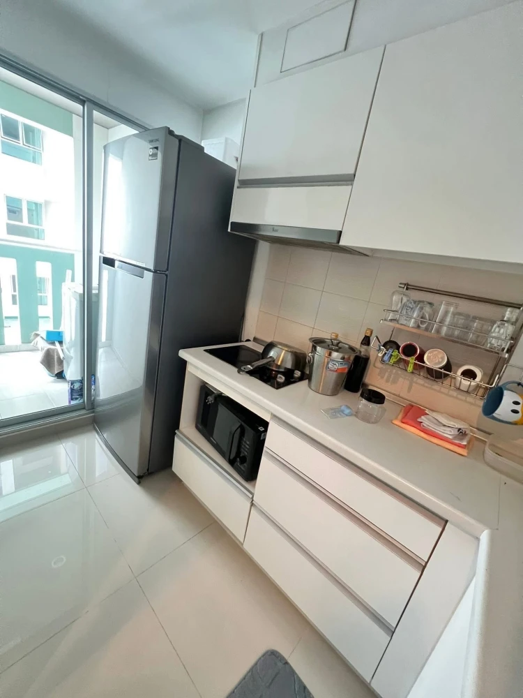 ขาย ให้เช่า Lumpini Place Rama 9–Ratchada 1 ห้องนอน 1 ห้องน้ำ ตกแต่งคุมโทน เฟอร์ครบครัน ห้ามพลาด
