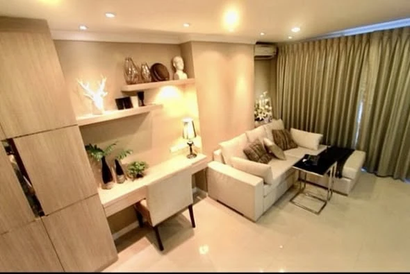 ขาย ให้เช่า Lumpini Place Rama 9–Ratchada 1 ห้องนอน 1 ห้องน้ำ ตกแต่งคุมโทน เฟอร์ครบครัน ห้ามพลาด