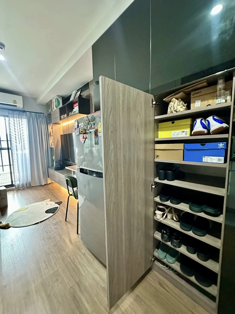 ขาย ให้เช่า Lumpini Selected Charan 65 - Sirinthon Station เครื่องใช้ไฟฟ้า เฟอร์ครบ พร้อม Built-in ทั้งห้อง ย้ายกระเป๋าอยู่ได้เลย