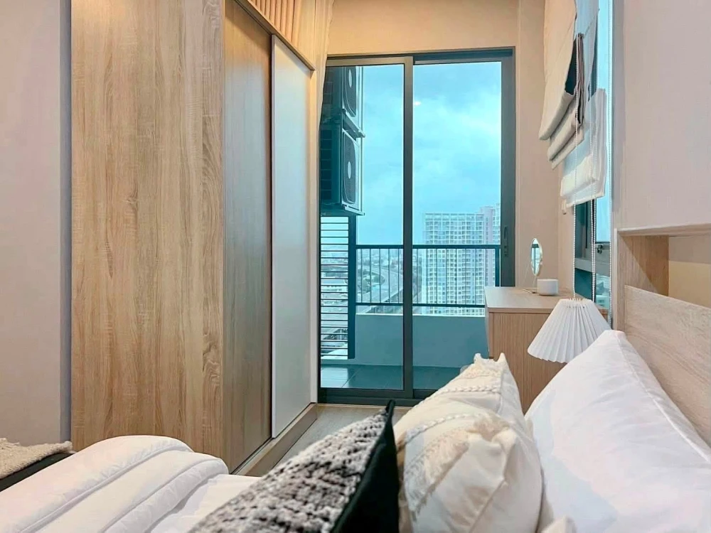 ขาย ให้เช่า Metro Sky Prachachuen 2 ห้องนอน ตกแต่งสไตล์มินิมอล เฟอร์ครบ จองเลย