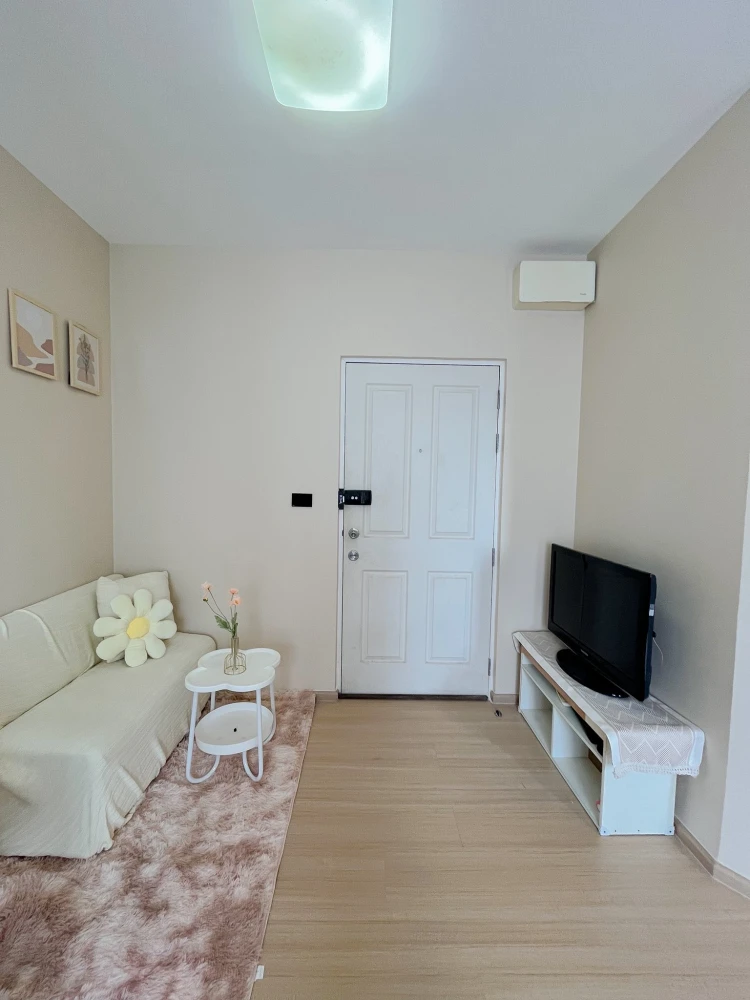 ขาย ให้เช่า Plum Condo Samakkhi ห้องแต่งสวยคุมโทน เฟอร์นิเจอร์ครบครัน หิ้วกระเป๋าเข้าอยู่ได้เลยจ้า