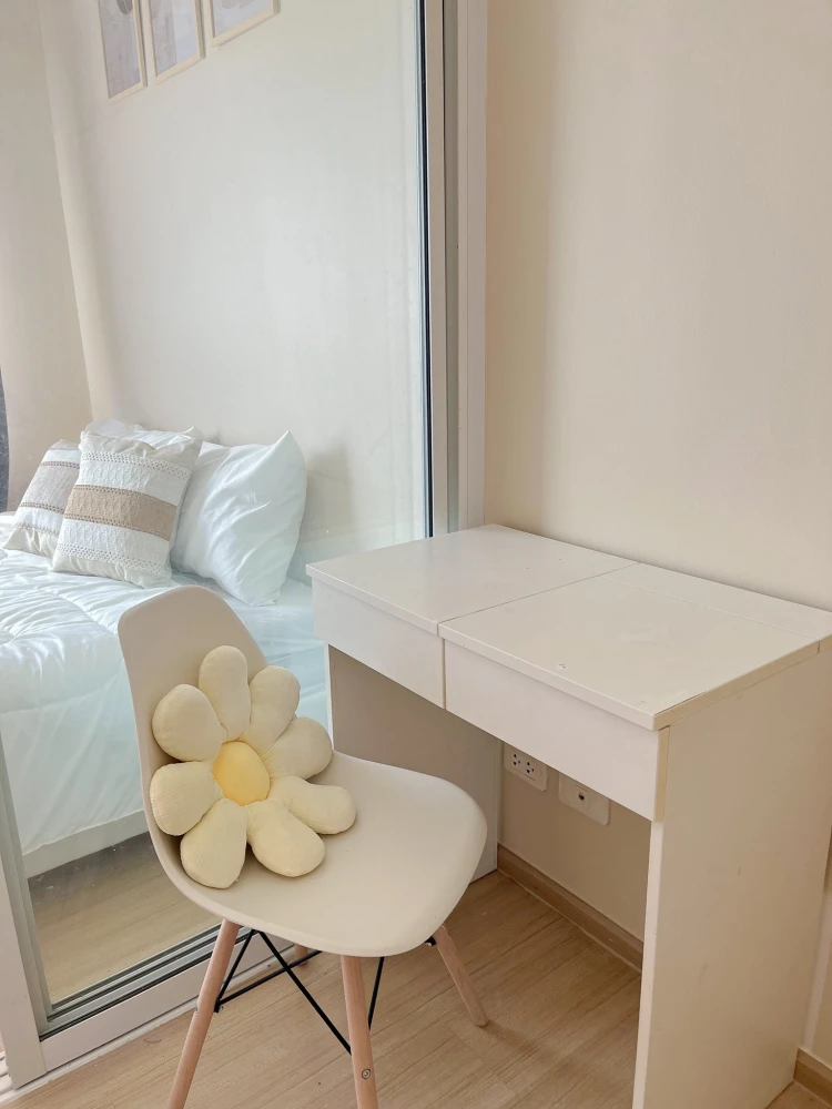 ขาย ให้เช่า Plum Condo Samakkhi ห้องแต่งสวยคุมโทน เฟอร์นิเจอร์ครบครัน หิ้วกระเป๋าเข้าอยู่ได้เลยจ้า