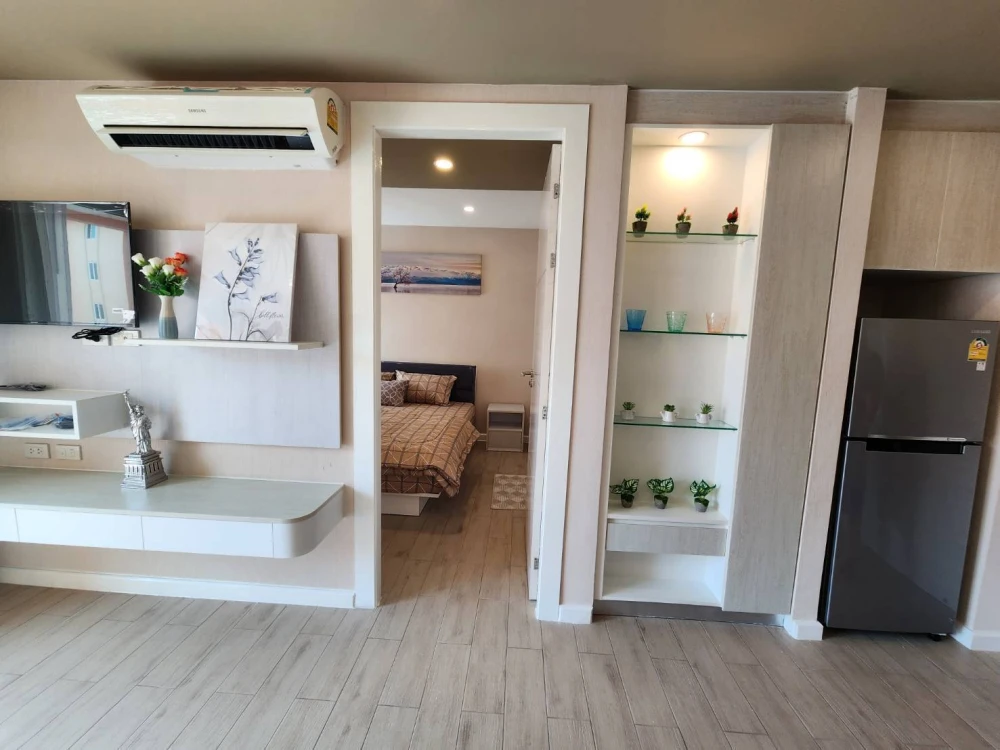ขาย ให้เช่า Seven Seas Condo Resort Jomtien ห้องแต่งคุมโทน มาพร้อมเฟอร์ครบครัน จองเลย