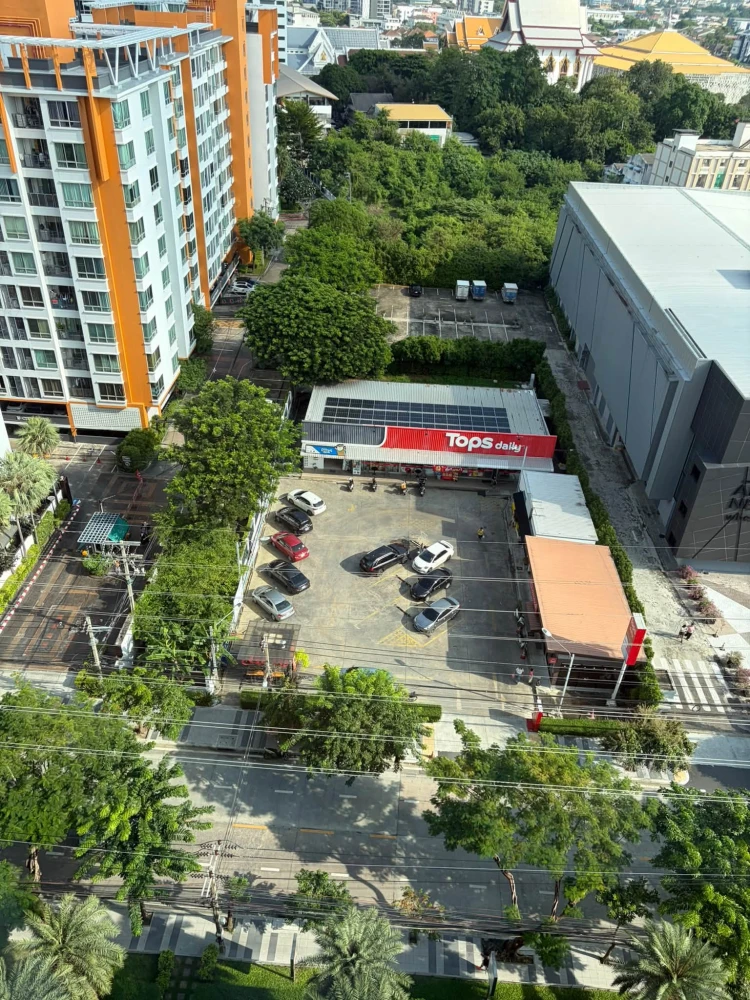 ขาย ให้เช่า S&S Sukhumvit 101/1 ชั้น 14 ตึก P เป็นตึกหลัก ที่มีสระว่ายน้ำ วิวเมือง ไม่มีตึกบัง มองเห็นรถไฟฟ้า