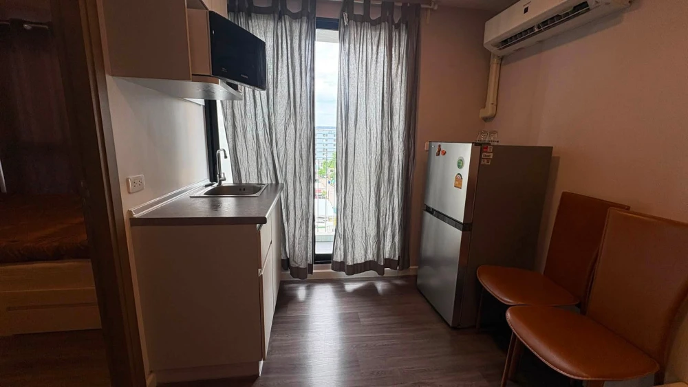 ขาย ให้เช่า The Cube Loft Srinakarin-Theparak ห้องชั้น 7 เฟอร์นิเจอร์และเครื่องใช้ไฟฟ้าครบ จองเลย