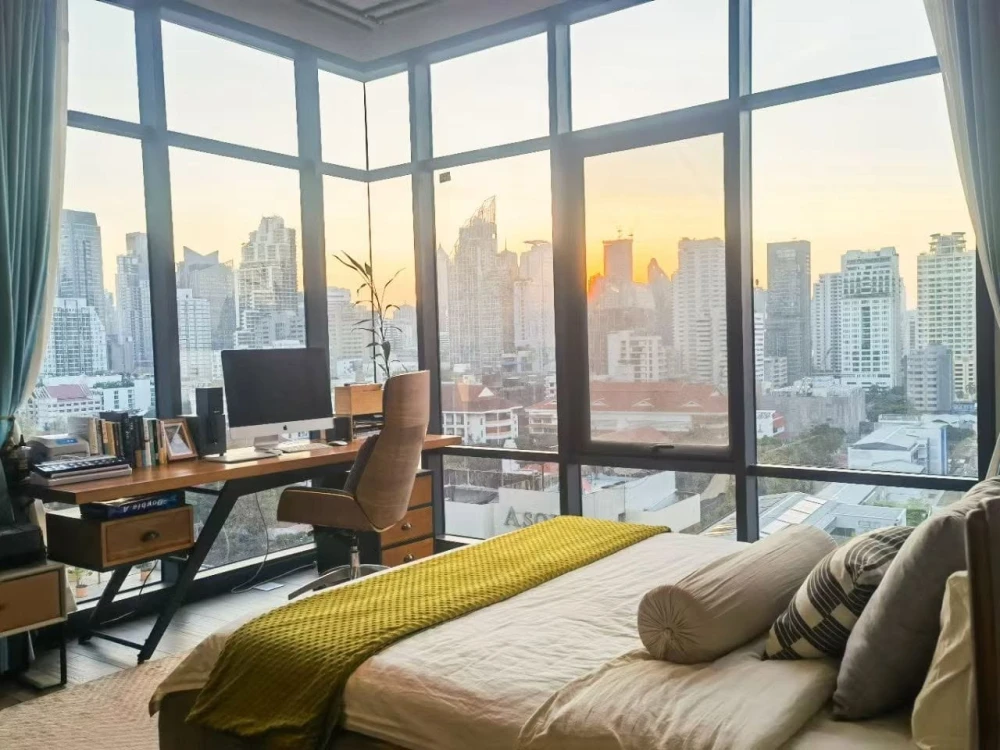 ขาย ให้เช่า The Lofts Asoke ห้องแต่งสวยครบครัน บิวท์อินเฟอร์นิเจอร์อย่างดี มัวแต่มองไม่จองไหวหรอ