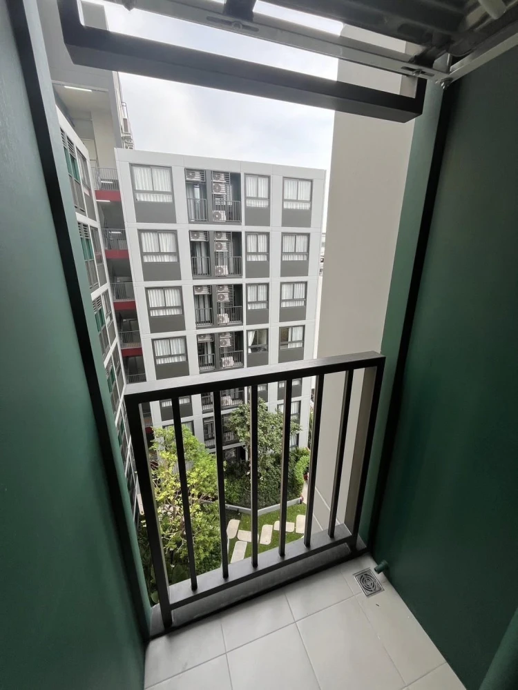 ขาย ให้เช่า The Muve Pradipat 1 ห้องนอน 1 ห้องน้ำ เฟอร์นิเจอร์ครบครัน วิวสวน จองเลย