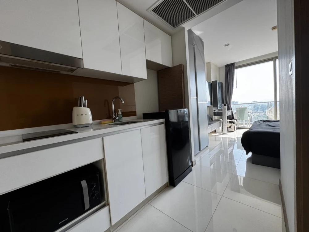 ขาย ให้เช่า The Riviera วงศ์อมาตย์ บีช ห้องสตูดิโอพร้อมวิวทะเล ห้องกว้าง อยู่สบายไม่อึดอัด รีบจองเลย