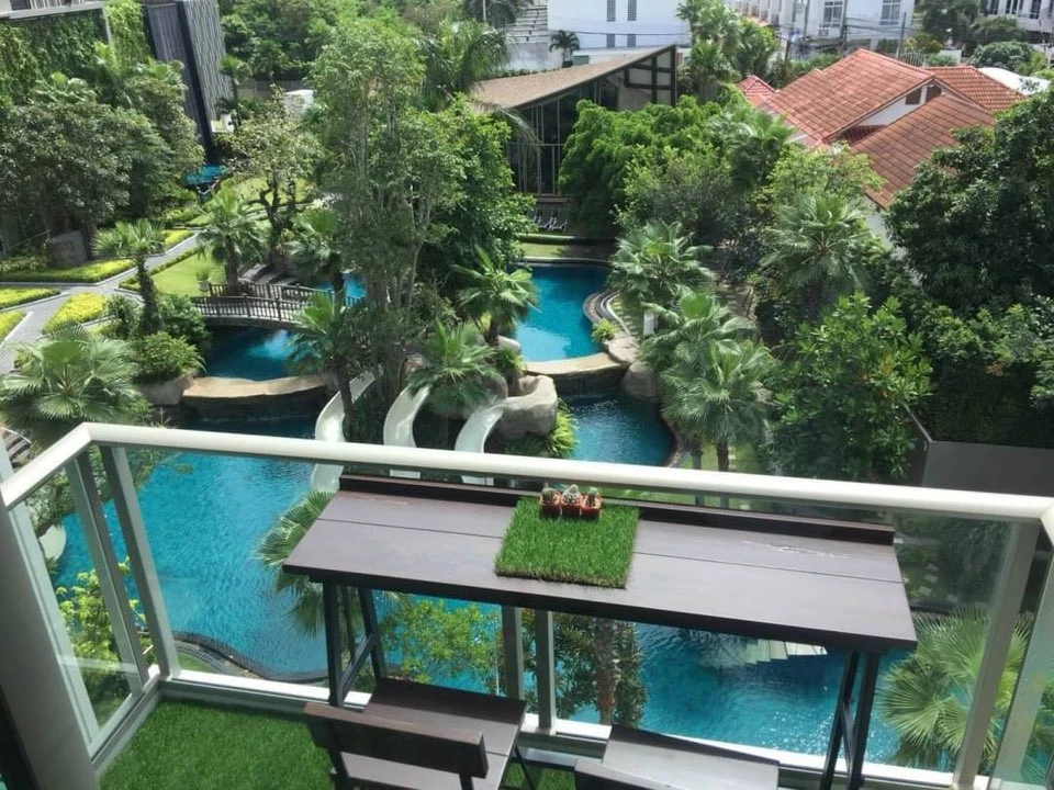 ขาย ให้เช่า The Riviera Wong Amat Beach 1 ห้องนอน 1 ห้องน้ำ มาพร้อมเฟอร์ครบครัน หิ้วกระเป๋าเข้าอยู่ได้เลยจ้า
