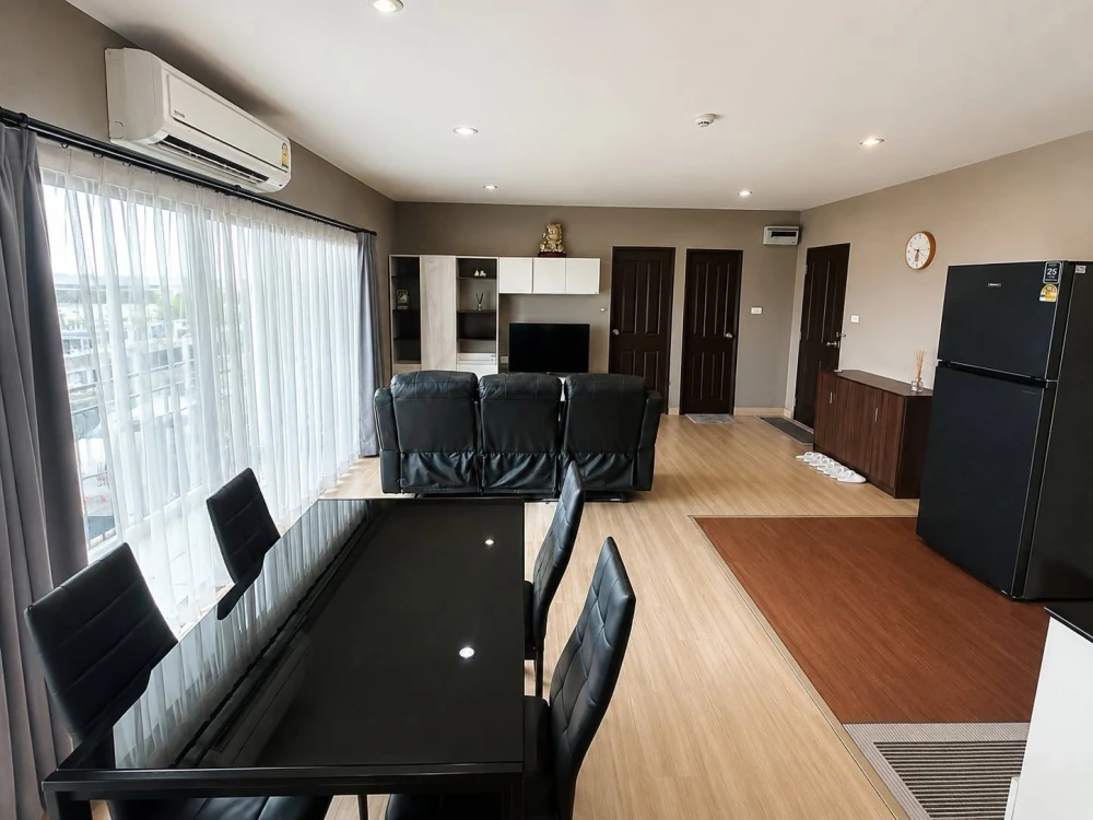 ขาย ให้เช่า The Teak Bangna ห้องมุม เงียบสงบ คนไม่พลุกพล่าน พื้นที่ใช้สอยกว้างขวาง รีบจองเลย
