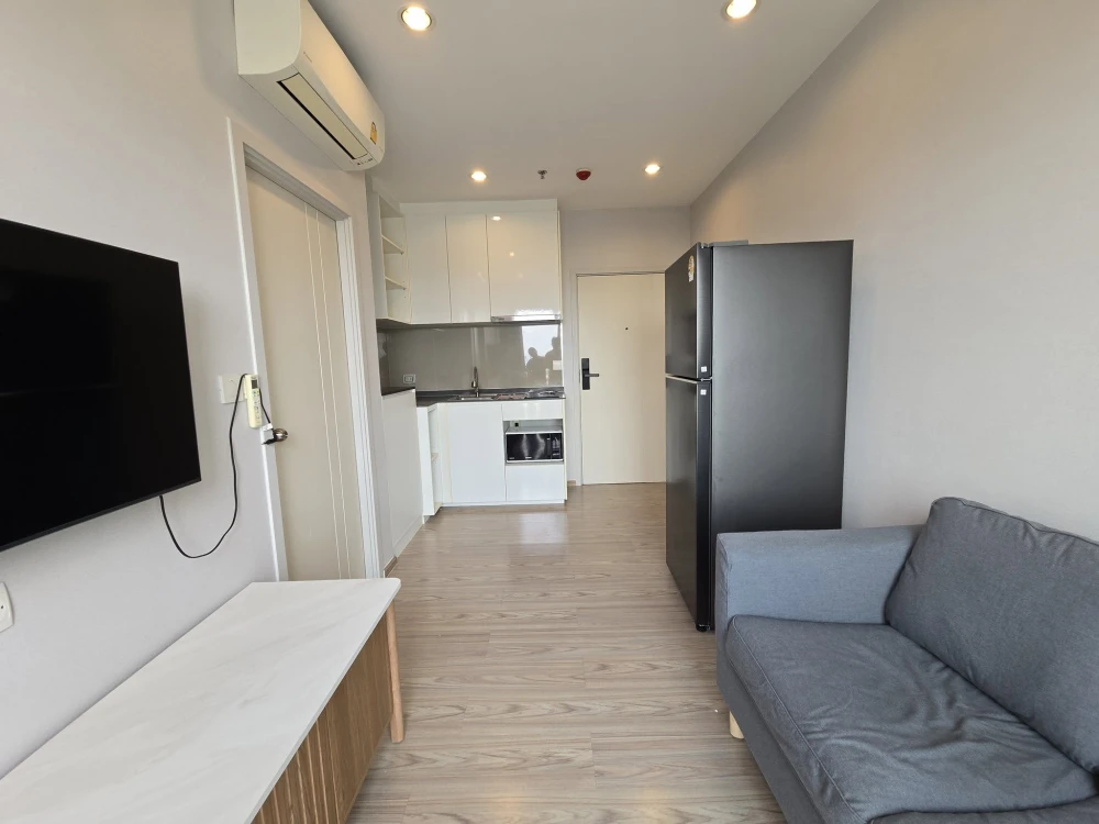 ขาย ให้เช่า The Tree Hua Mak Interchange ห้องพร้อมอยู่ เฟอร์ เครื่องใช้ไฟฟ้าครบ มาแต่ตัวเข้าอยู่ได้เลย อย่ารอช้า