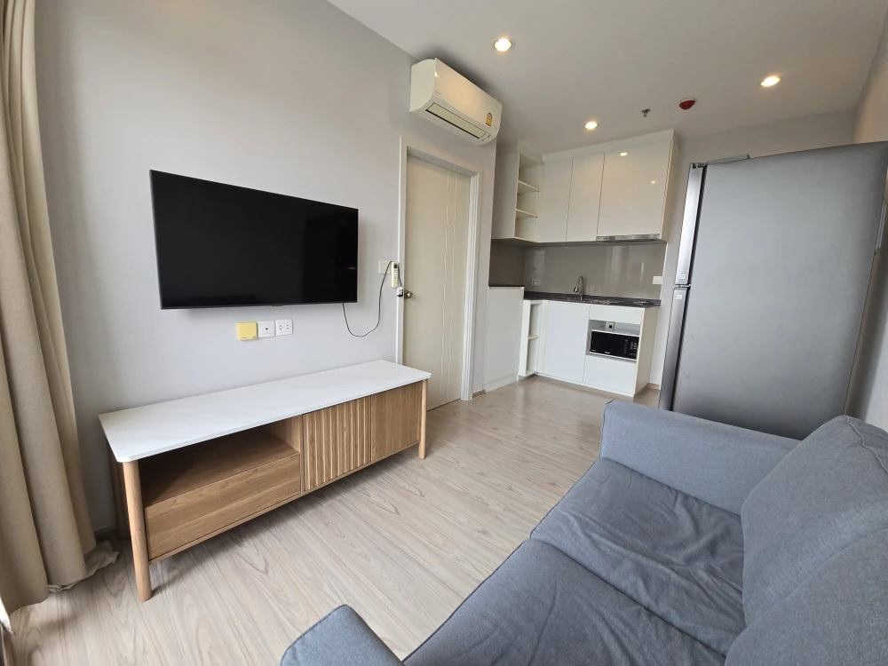 ขาย ให้เช่า The Tree Hua Mak Interchange ห้องพร้อมอยู่ เฟอร์ เครื่องใช้ไฟฟ้าครบ มาแต่ตัวเข้าอยู่ได้เลย อย่ารอช้า