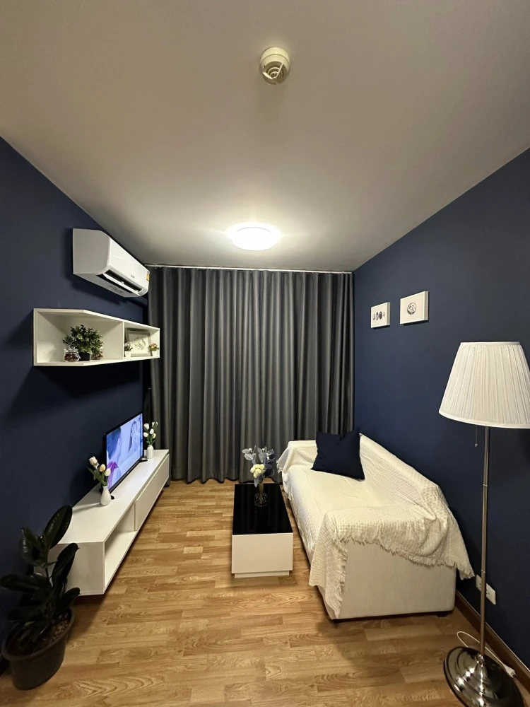 ขาย ให้เช่า The Trust Condo Nakornpathom ห้องน่าอยู่ ทำเลดี ตกแต่งคุมโทน เฟอร์นิเจอร์ครบครัน จองด่วน