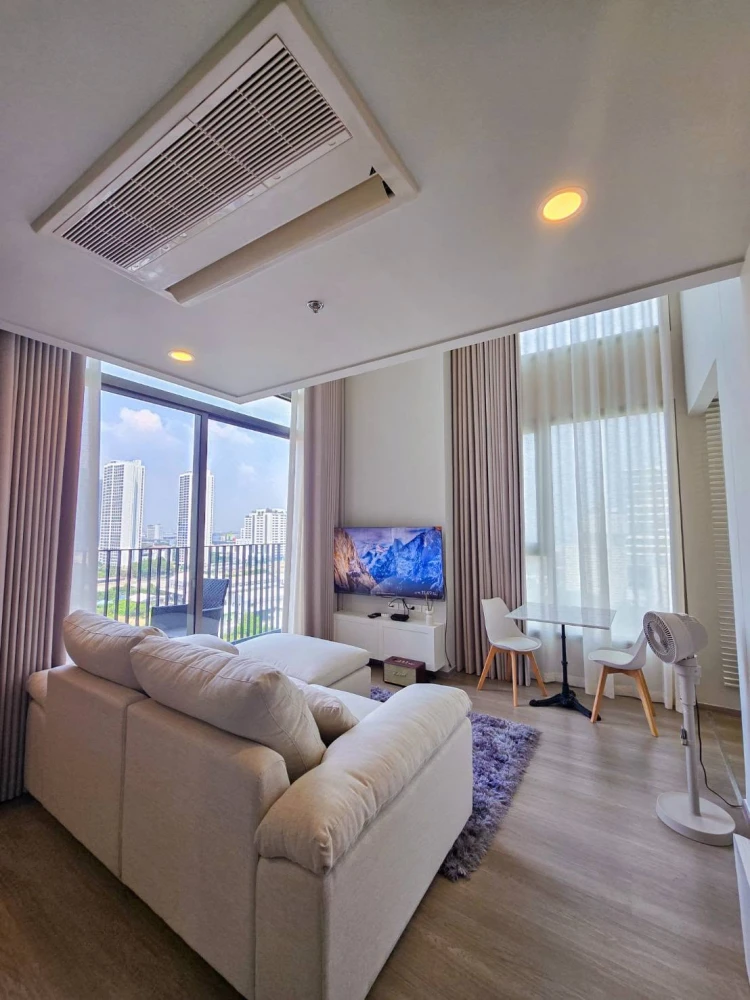 ขาย ให้เช่า Whizdom The Forestias ห้อง Loft 2 ชั้น พิเศษห้องมุม วิวเมือง เพดานสูง 5.8 เมตร ต้องจอง