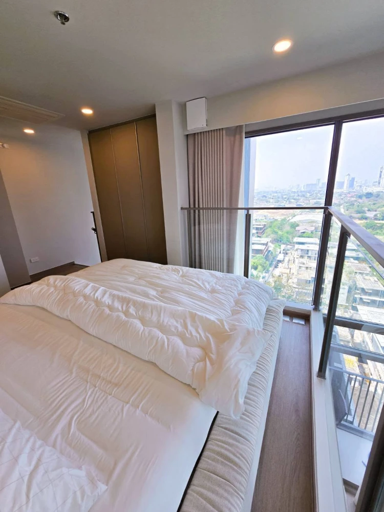 ขาย ให้เช่า Whizdom The Forestias ห้อง Loft 2 ชั้น พิเศษห้องมุม วิวเมือง เพดานสูง 5.8 เมตร ต้องจอง