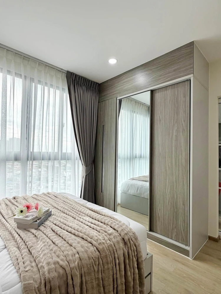 ขาย ไอดีโอ วุฒากาศ ห้อง Built-in ทั้งห้อง แบ่งโซนกั้นเป็นสัดส่วน ของแถมจัดเต็ม รีบจองเลย