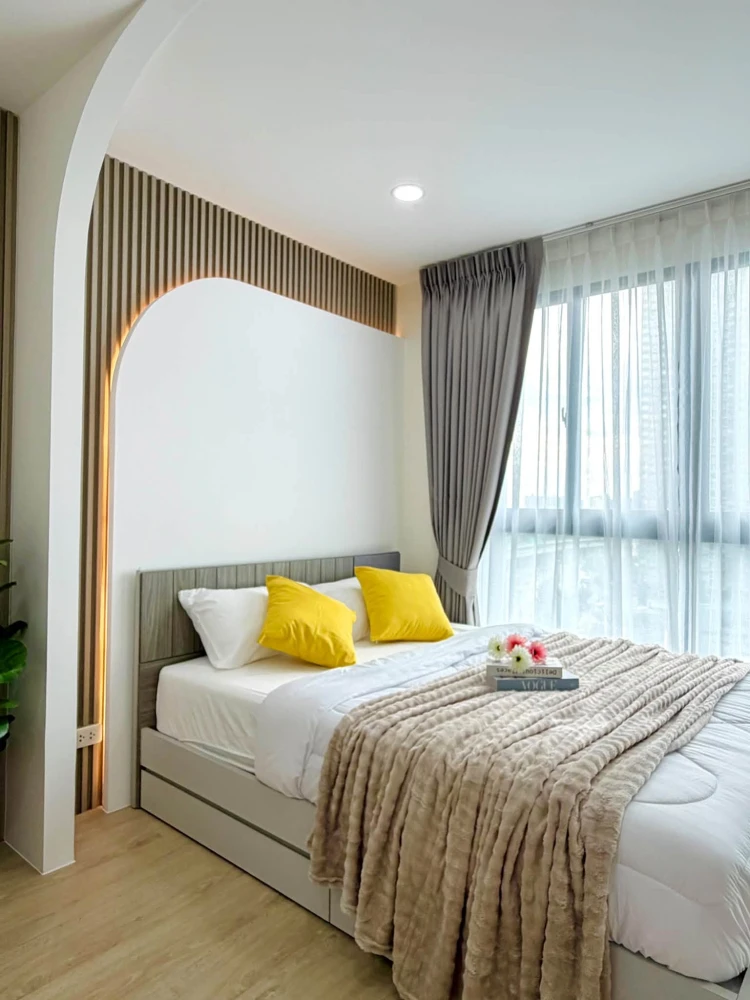 ขาย ไอดีโอ วุฒากาศ ห้อง Built-in ทั้งห้อง แบ่งโซนกั้นเป็นสัดส่วน ของแถมจัดเต็ม รีบจองเลย