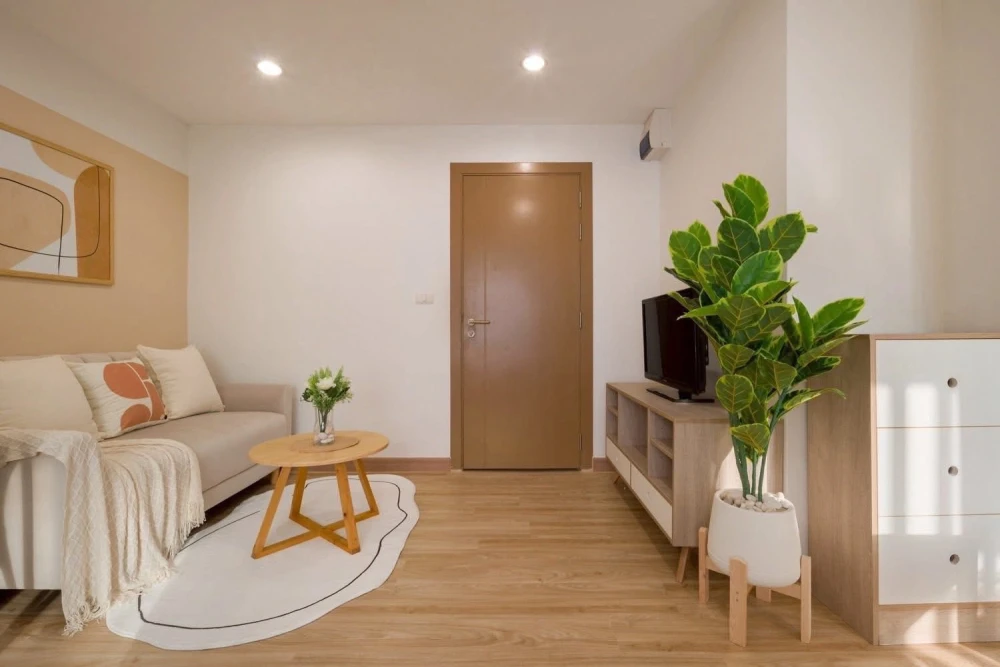ขาย A Plus 2 Rattanathibet ห้องแต่งสวยสุดปัง มาพร้อมเฟอร์ครบครัน หิ้วกระเป๋าเข้าอยู่ได้เลยจ้า