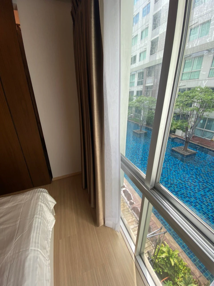 ขาย A space Asoke-Ratchada ชั้น 2 วิวสระ ห้องแต่งครบ น่าอยู่ จองเลย ด่วนๆ