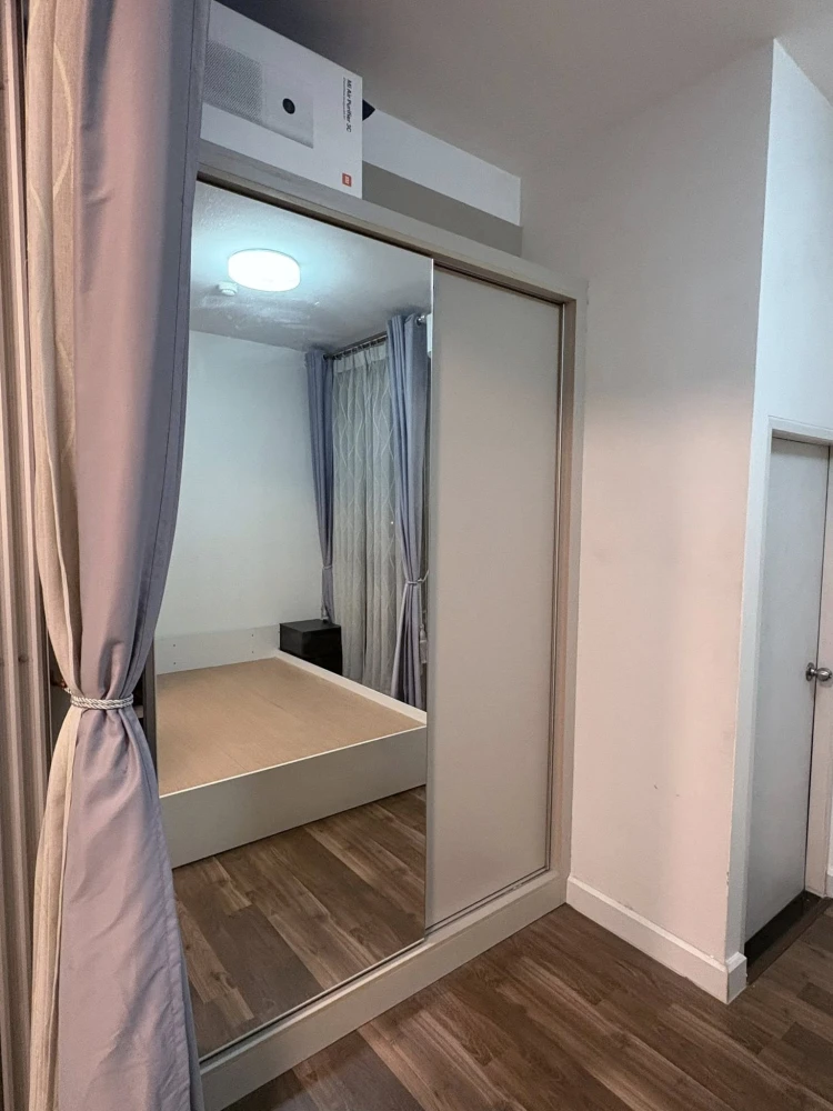 ขาย A Space Me Bangna ห้องชั้น 18 มาพร้อมเฟอร์นิเจอร์ครบครัน หิ้วกระเป๋าเข้าอยู่ได้เลยจ้า