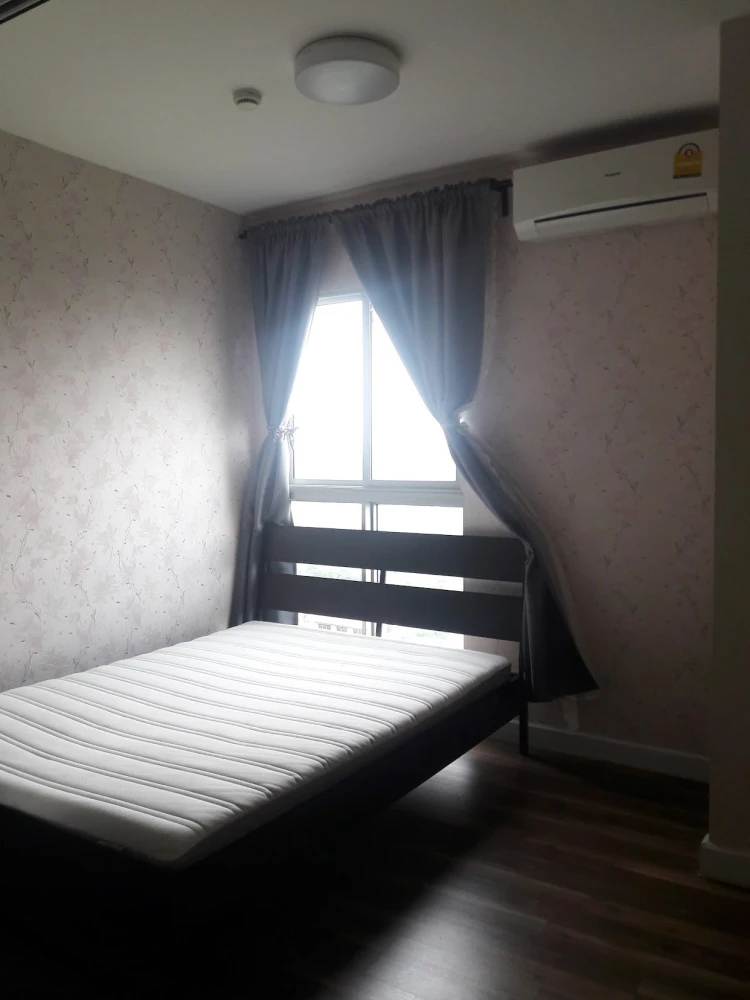 ขาย A Space Me Bangna ห้องน่าอยู่ เฟอร์พร้อม ลมดี สิ่งอำนวยความสะดวกครบครัน จองเลย