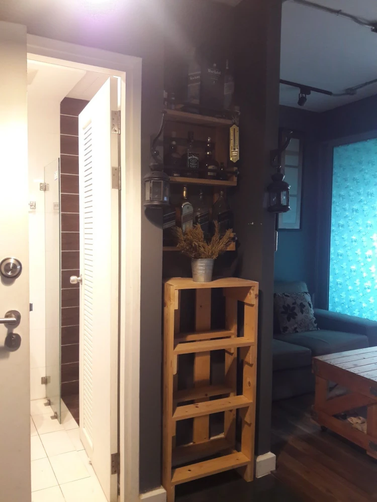 ขาย A Space Me Bangna ห้องน่าอยู่ เฟอร์พร้อม ลมดี สิ่งอำนวยความสะดวกครบครัน จองเลย