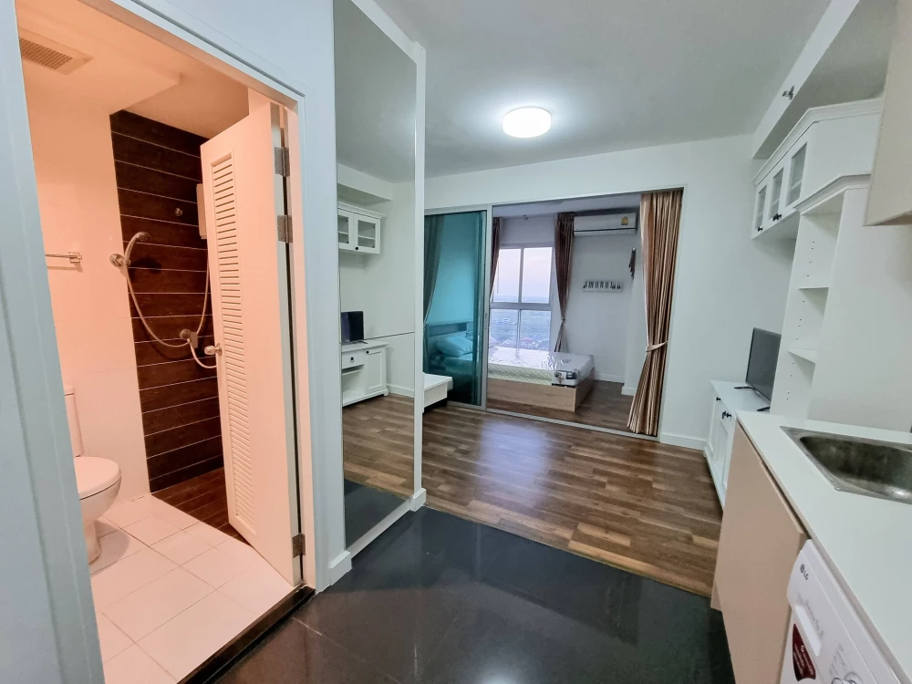 ขาย A Space Me Bangna ห้องพร้อมอยู่ เฟอร์พร้อม ชั้นสูง วิวดี จองเลยก่อนพลาด+++