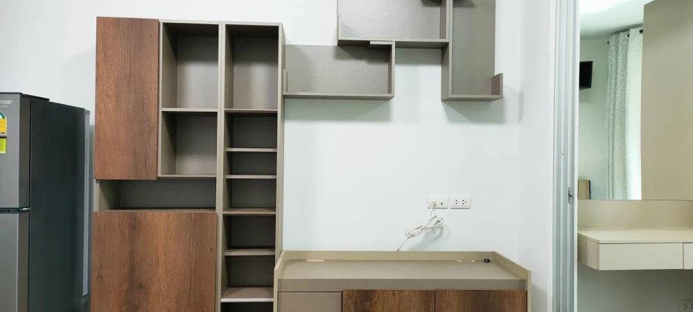 ขาย a Space ME Sukhumvit 77 ชั้น 3 วิวสระ ห้องกั้นแต่งครบ พร้อมอยู่ จองเลย