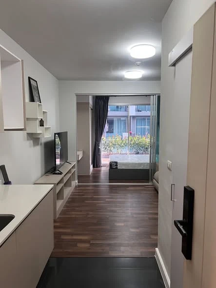 ขาย a Space ME Sukhumvit 77 ห้องกั้นเป็นสัดส่วน แต่งครบ น่าอยู่ จองเลย ด่วนๆ