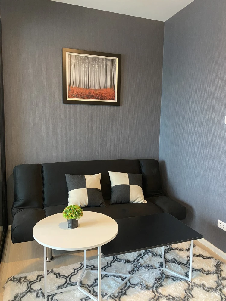 ขาย A space Mega ห้องพร้อมอยู่ เฟอร์พร้อม ชั้นสูง ลมดี จองเลย