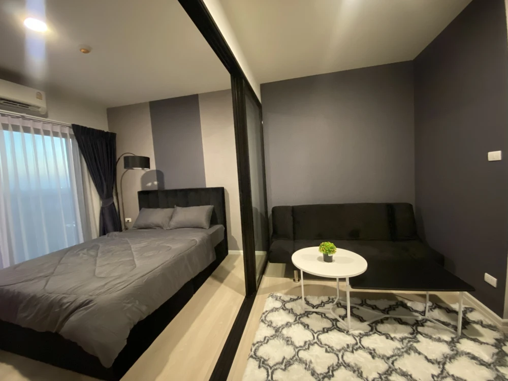 ขาย A space Mega ห้องพร้อมอยู่ เฟอร์พร้อม ชั้นสูง ลมดี จองเลย