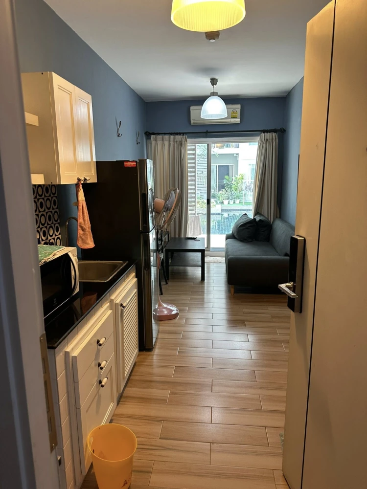 ขาย A Space Play Ratchada-Sutthisarn 1 ห้องนอน 1 ห้องน้ำ พื้นที่ใช้สอยเยอะ เฟอร์นิเจอร์ครบครัน จองเลย