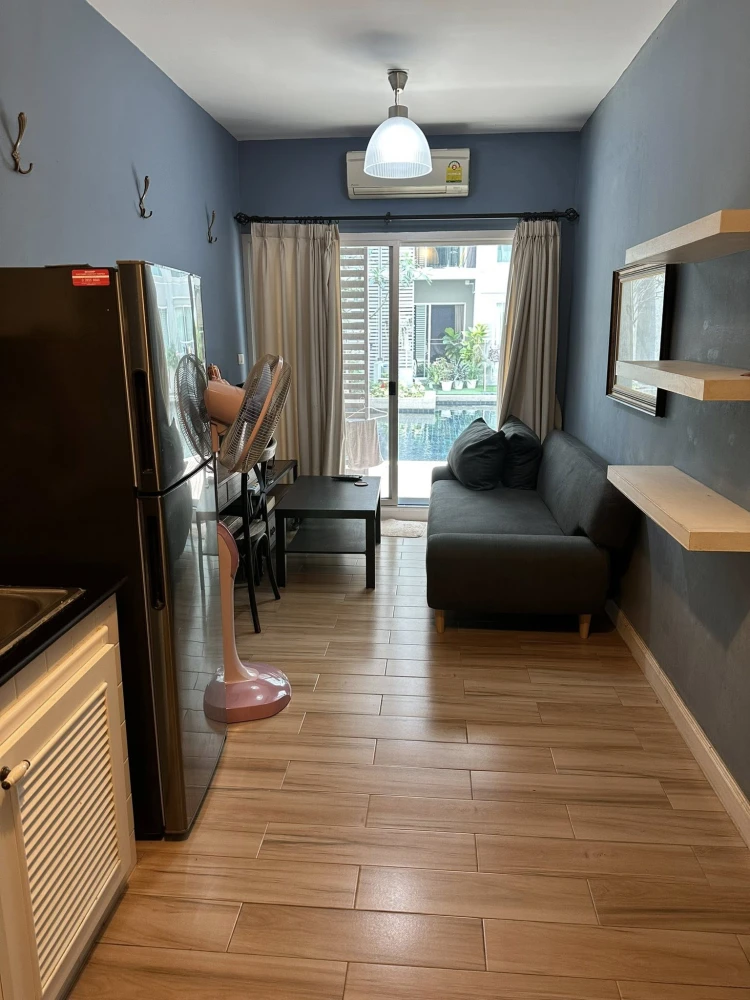 ขาย A Space Play Ratchada-Sutthisarn 1 ห้องนอน 1 ห้องน้ำ พื้นที่ใช้สอยเยอะ เฟอร์นิเจอร์ครบครัน จองเลย