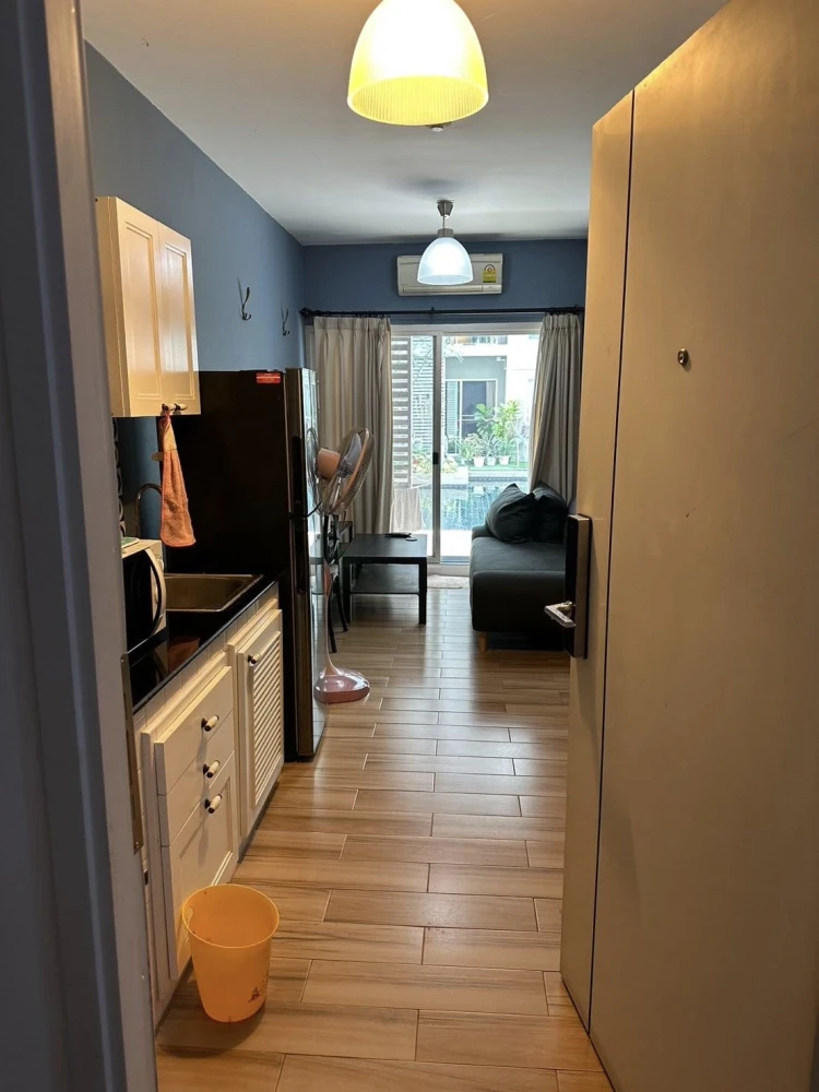 ขาย A Space Play Ratchada-Sutthisarn 1 ห้องนอน 1 ห้องน้ำ พื้นที่ใช้สอยเยอะ เฟอร์นิเจอร์ครบครัน จองเลย