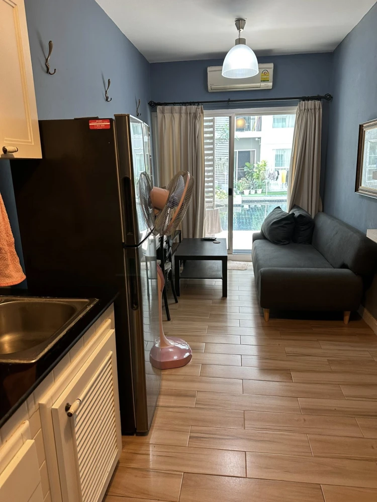 ขาย A Space Play Ratchada-Sutthisarn 1 ห้องนอน 1 ห้องน้ำ พื้นที่ใช้สอยเยอะ เฟอร์นิเจอร์ครบครัน จองเลย