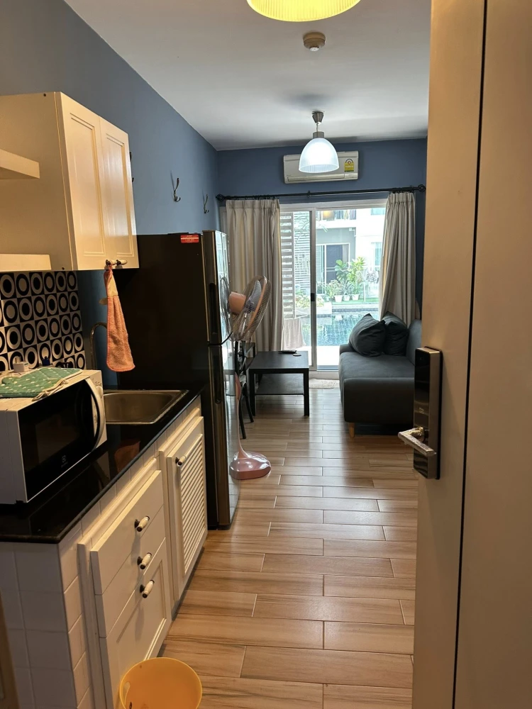 ขาย A Space Play Ratchada-Sutthisarn 1 ห้องนอน 1 ห้องน้ำ พื้นที่ใช้สอยเยอะ เฟอร์นิเจอร์ครบครัน จองเลย