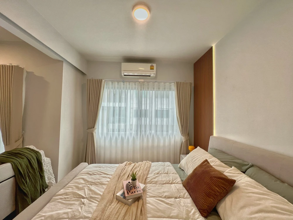 ขาย A Space Sukhumvit 77  ห้องน่าอยู่ พร้อมเฟอร์ จองเลย