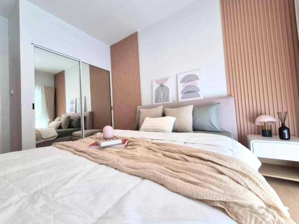 ขาย A Space Sukhumvit 77 ห้องแต่งสวยสไตล์มินิมอล เฟอร์ครบครัน จองเลย