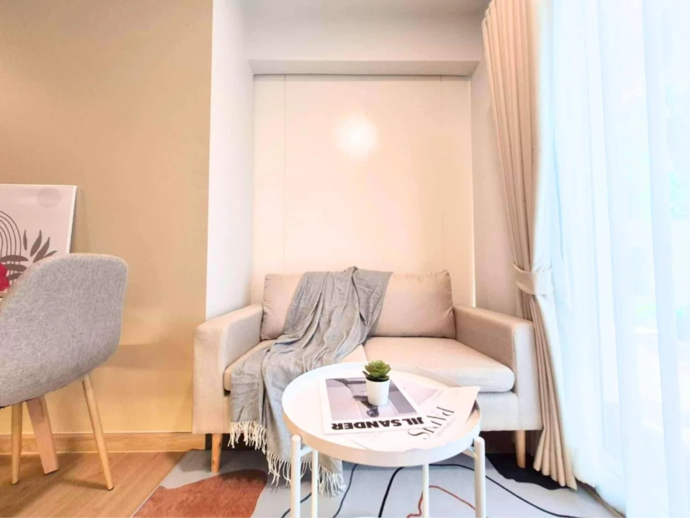 ขาย A Space Sukhumvit 77 ห้องแต่งสวยสไตล์มินิมอล เฟอร์ครบครัน จองเลย