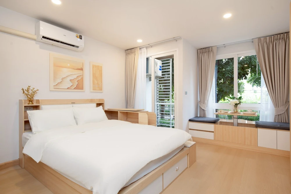 ขาย Airlink Residence ร่มเกล้า เฟอร์นิเจอร์ตกแต่งสไตล์มูจิ ใช้ชีวิตง่าย… เดินทางสะดวกทุกเส้นทาง ห้ามพลาด