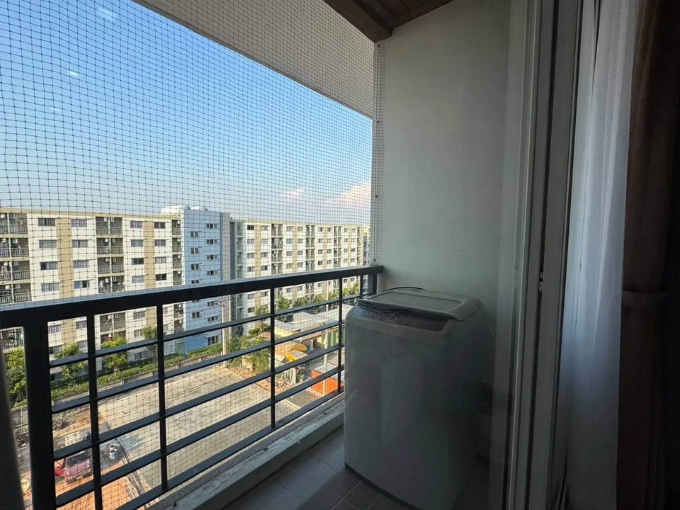 ขาย Airlink Residences Romklao ห้องชั้น 8 เฟอร์นิเจอร์และเครื่องใช้ไฟฟ้าครบครัน รีบจองเลยจ้า
