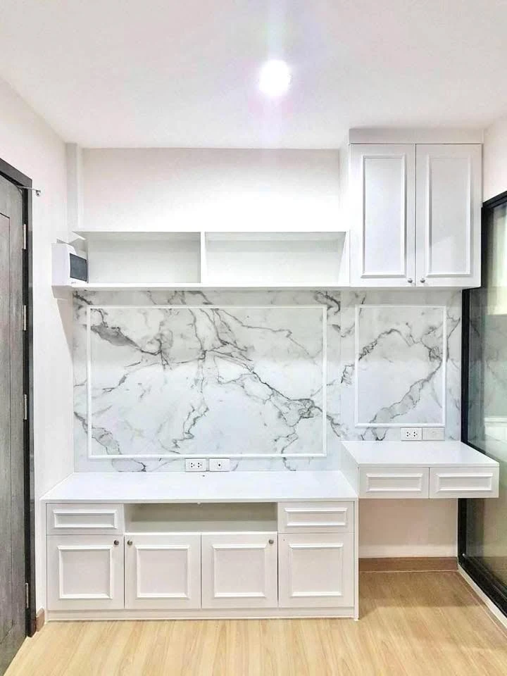 ขาย ASHER Ratchada-Huai Khwang 1 ห้องนอน 1 ห้องน้ำ บิ้วอินผนังอย่างดี เฟอร์ครบครัน ห้ามพลาด