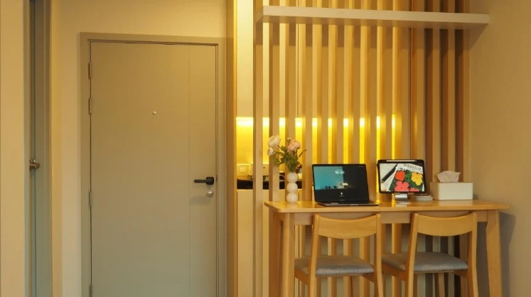 ขาย Aspire Asoke - Ratchada ชั้น 6 ห้องหัวมุม มาพร้อมการตกแต่งที่ครบครัน จองเลย