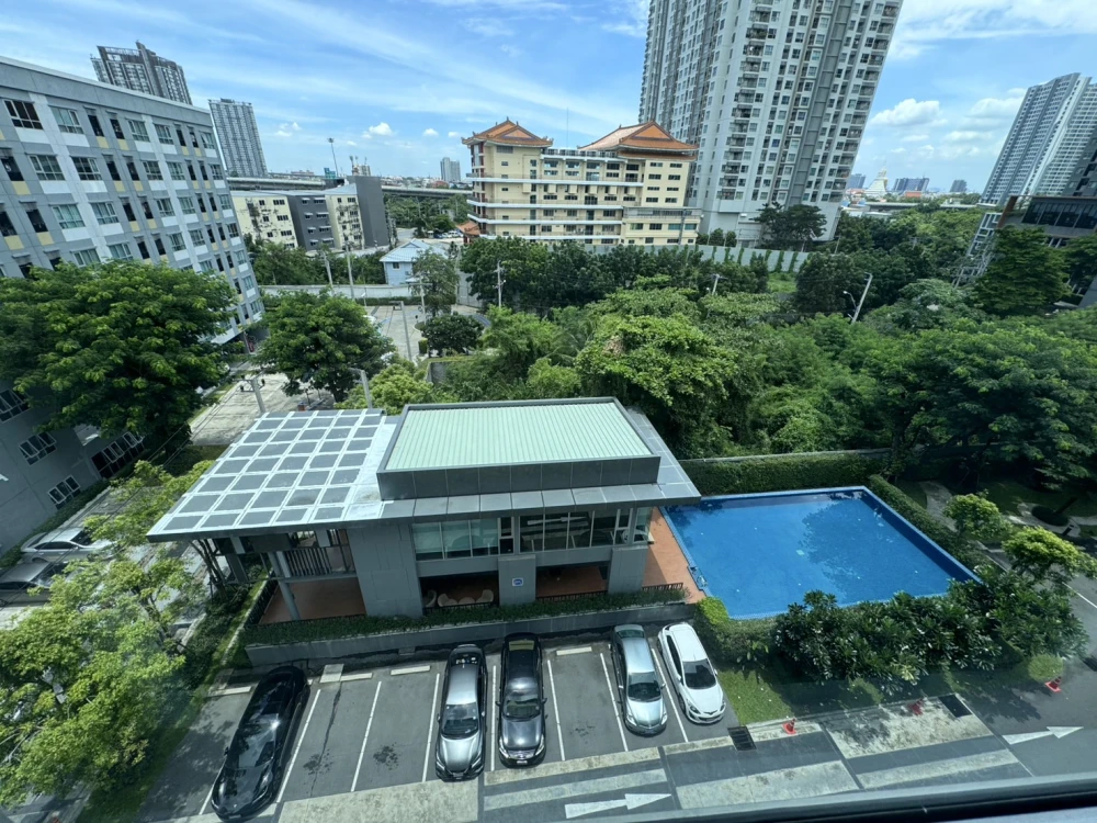 ขาย Aspire Sathorn-Taksin (Brick Zone) ห้องน่าอยู่ ชั้น 7 ทำเลดี เฟอร์ครบครัน มองเห็นวิวสระว่ายน้ำ จองเลย
