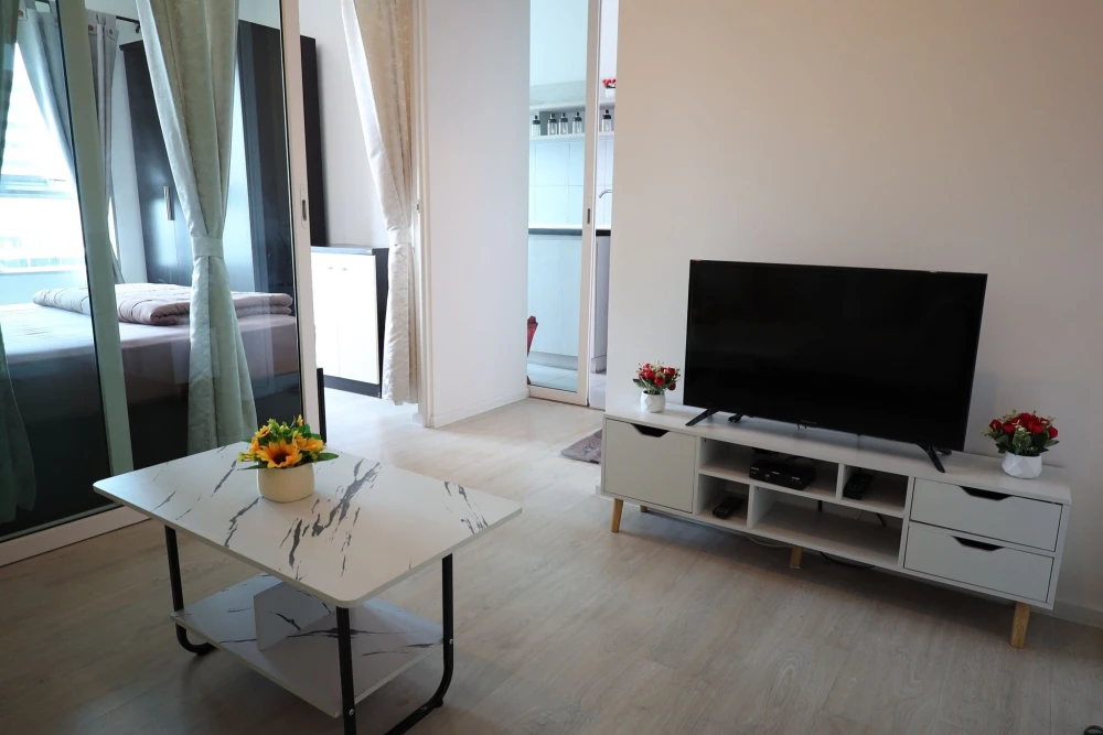 ขาย Aspire Sathorn Thapra ห้องชั้น 9 ทำเลดี มาพร้อมเฟอร์นิเจอร์ครบครัน เดินทางสะดวก จองเลย