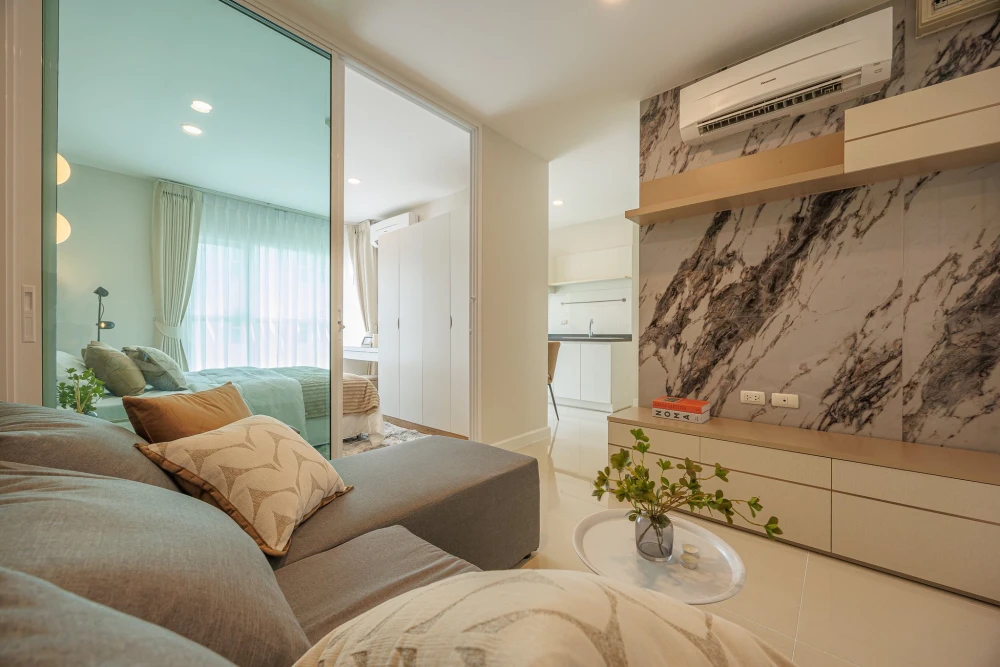 ขาย Aspire Srinakarin  ห้องน่าอยู่ สิ่งอำนวยความสะดวกครบครัน จองเลย